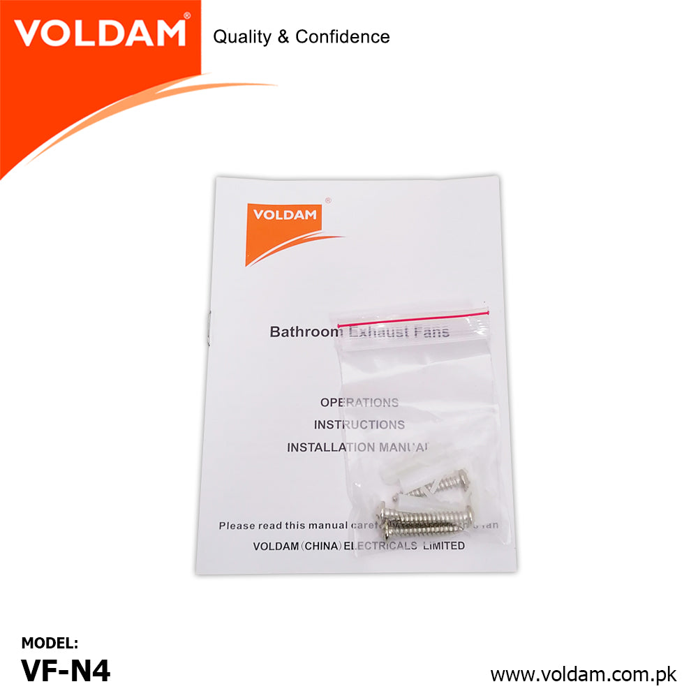 Voldam Slim, Unique & Stylish Exhaust Fan