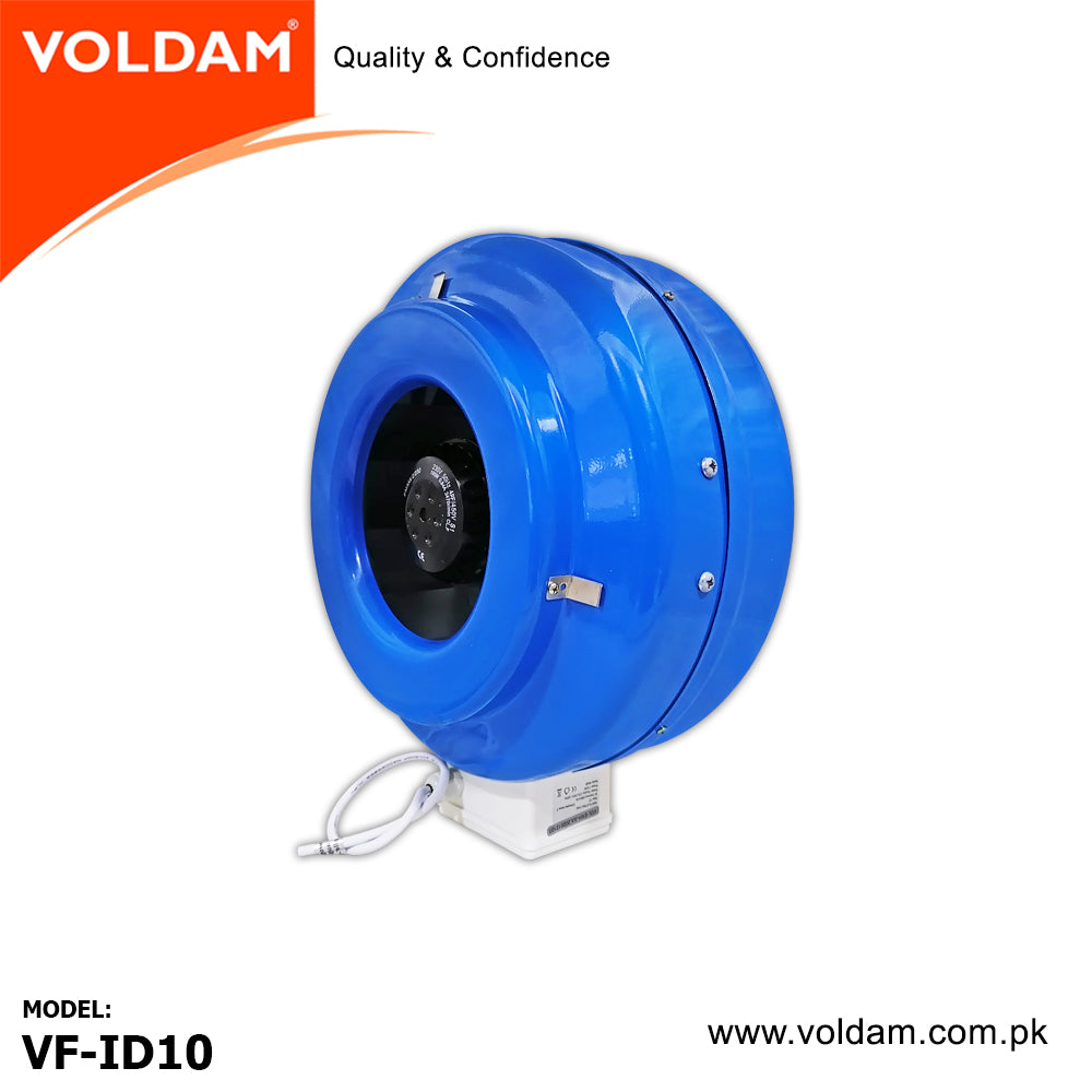 Voldam Centrifugal In-Line Duct Fan