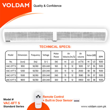 Buy Online Voldam Air Curtains