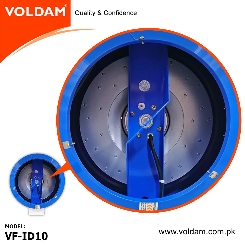 Voldam Centrifugal In-Line Duct Fan