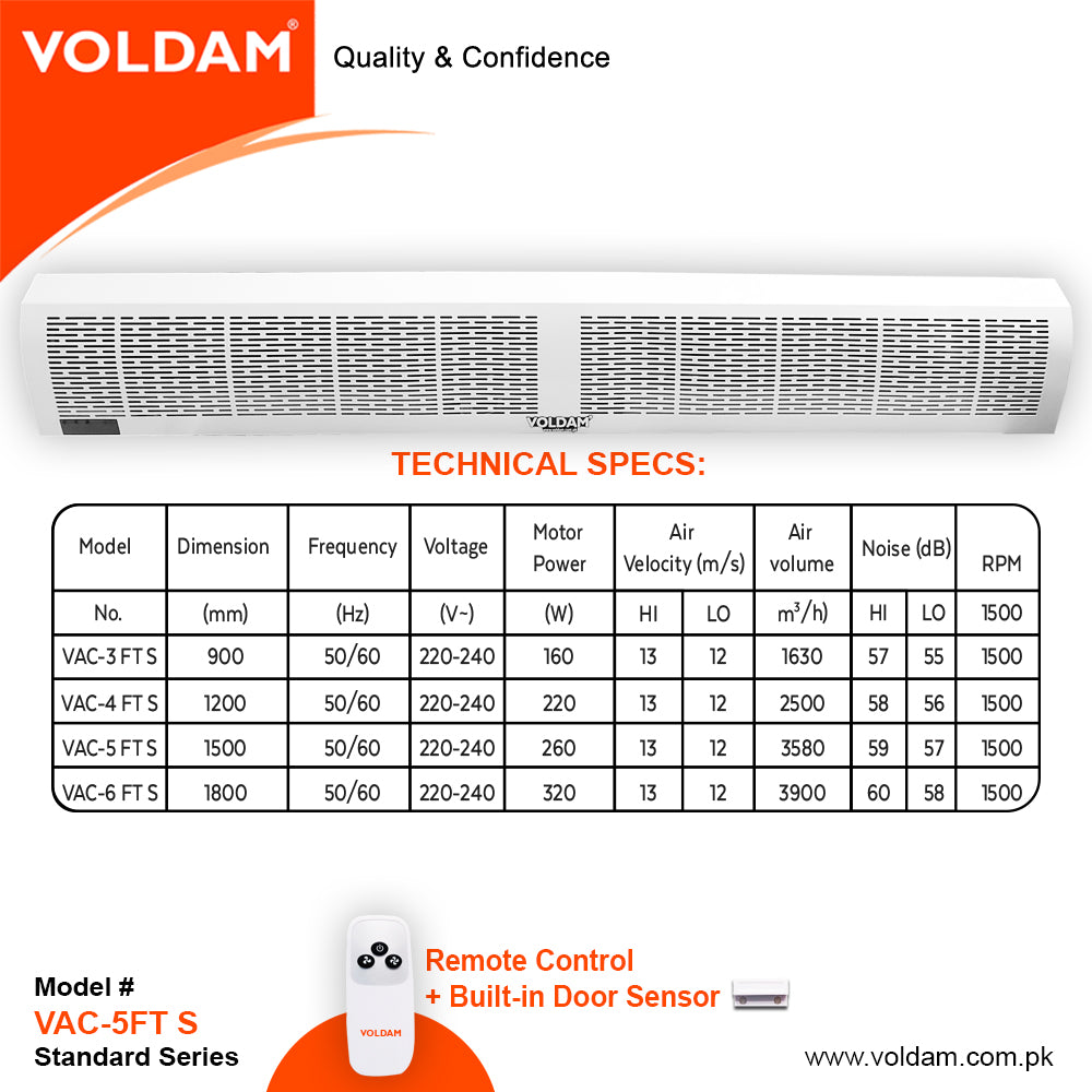 Buy now Voldam Air Curtain