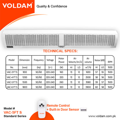 Buy now Voldam Air Curtain