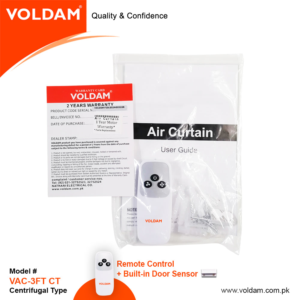 Voldam Air Curtain Centrifugal Type