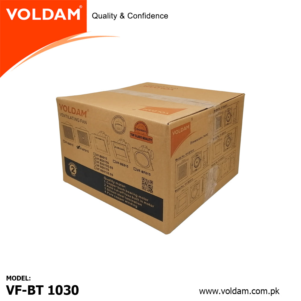 Voldam Ceiling Mount Exhaust Fan BT