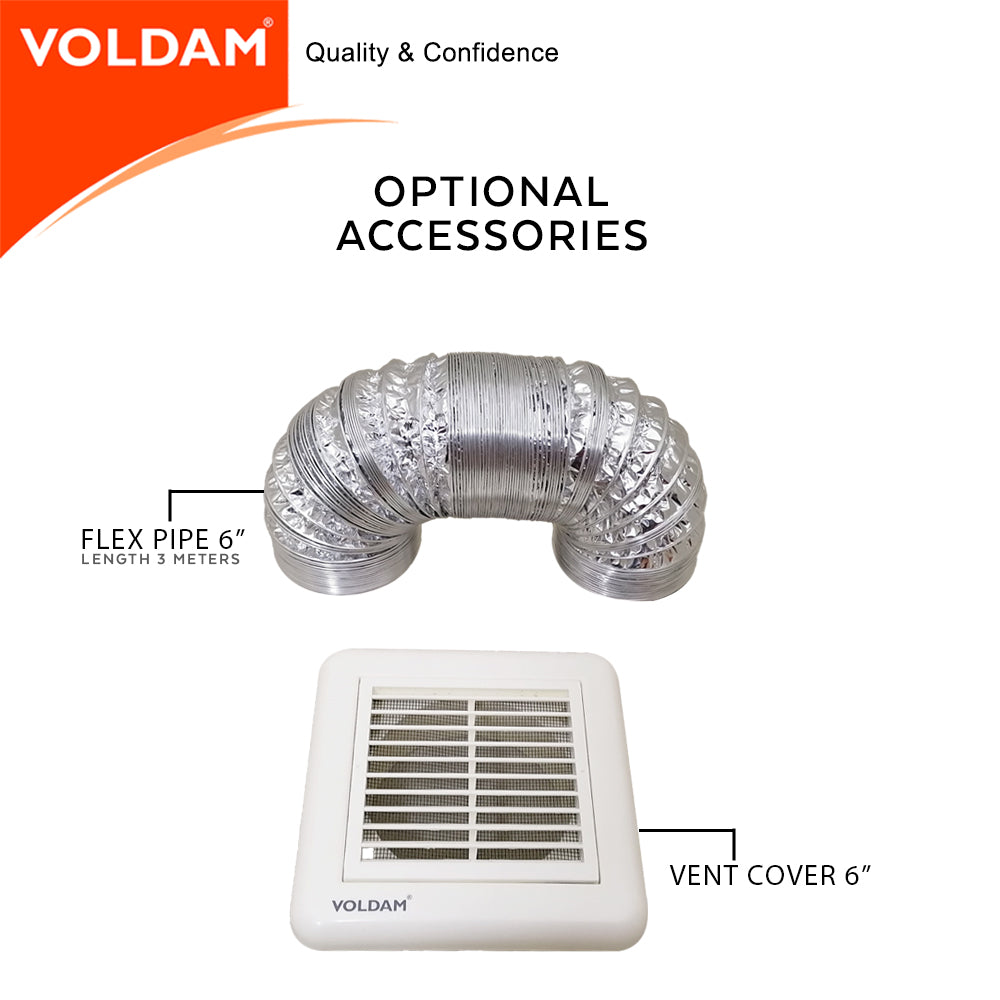 Voldam Ceiling Mount Exhaust Fan BD Series