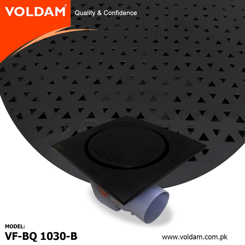 Ceiling Exhaust in Black Color