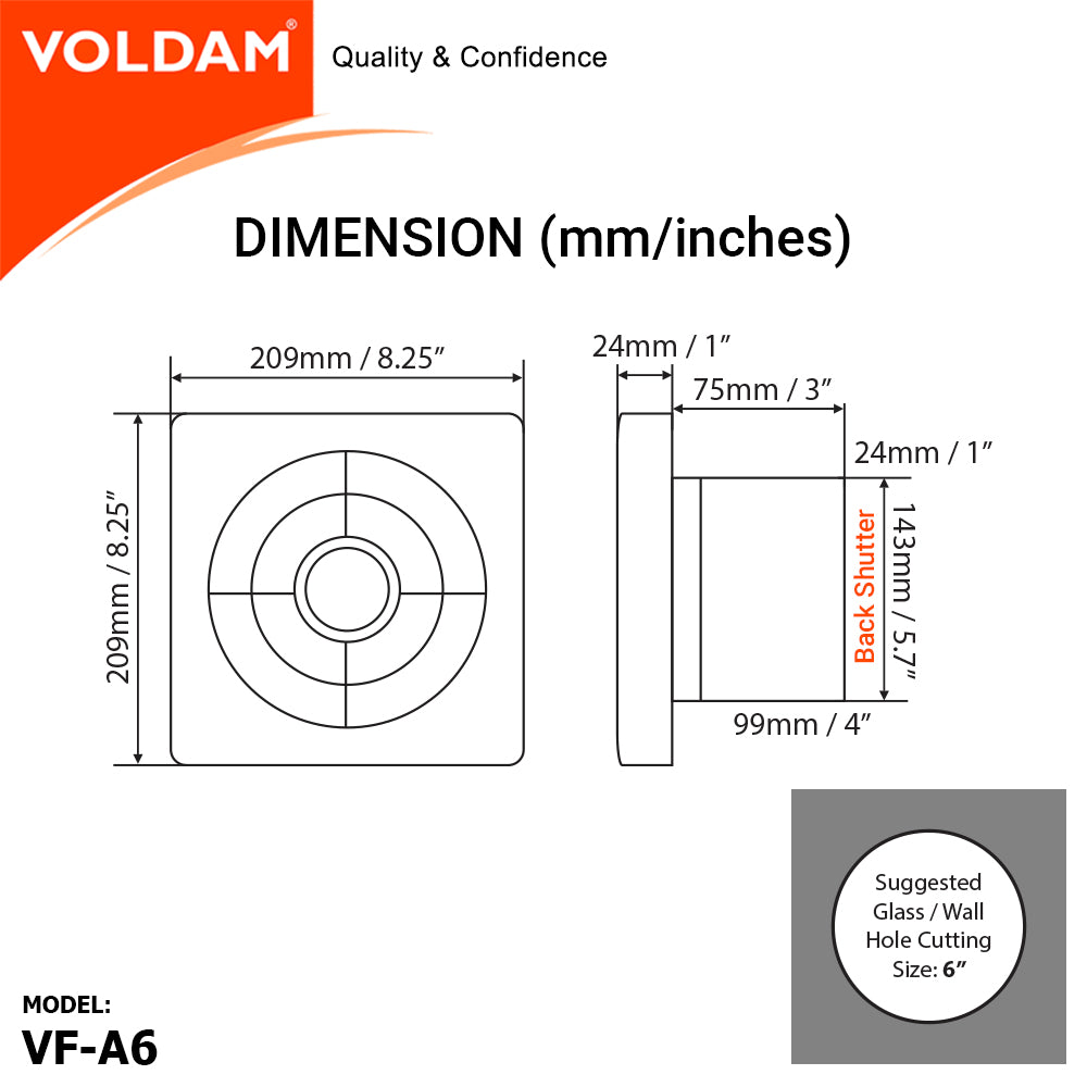 Exhaust Fan Voldam