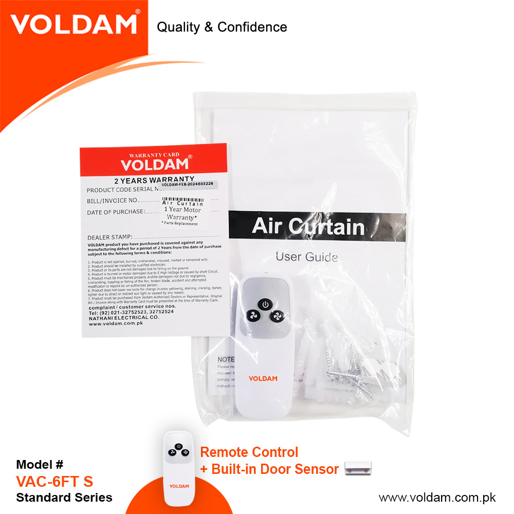 Voldam Air Curtain Price in Pakistan