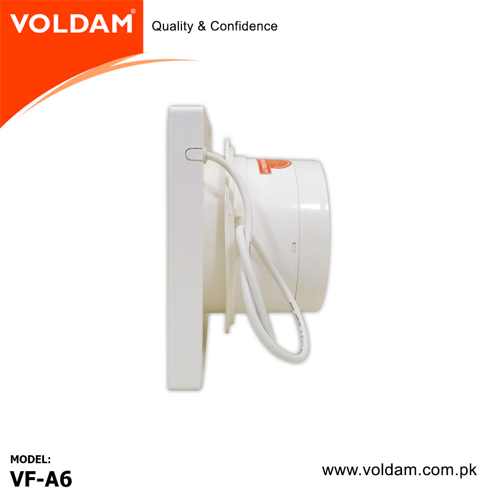 Voldam Fabulous Design Wall and Glass Exhaust Fan