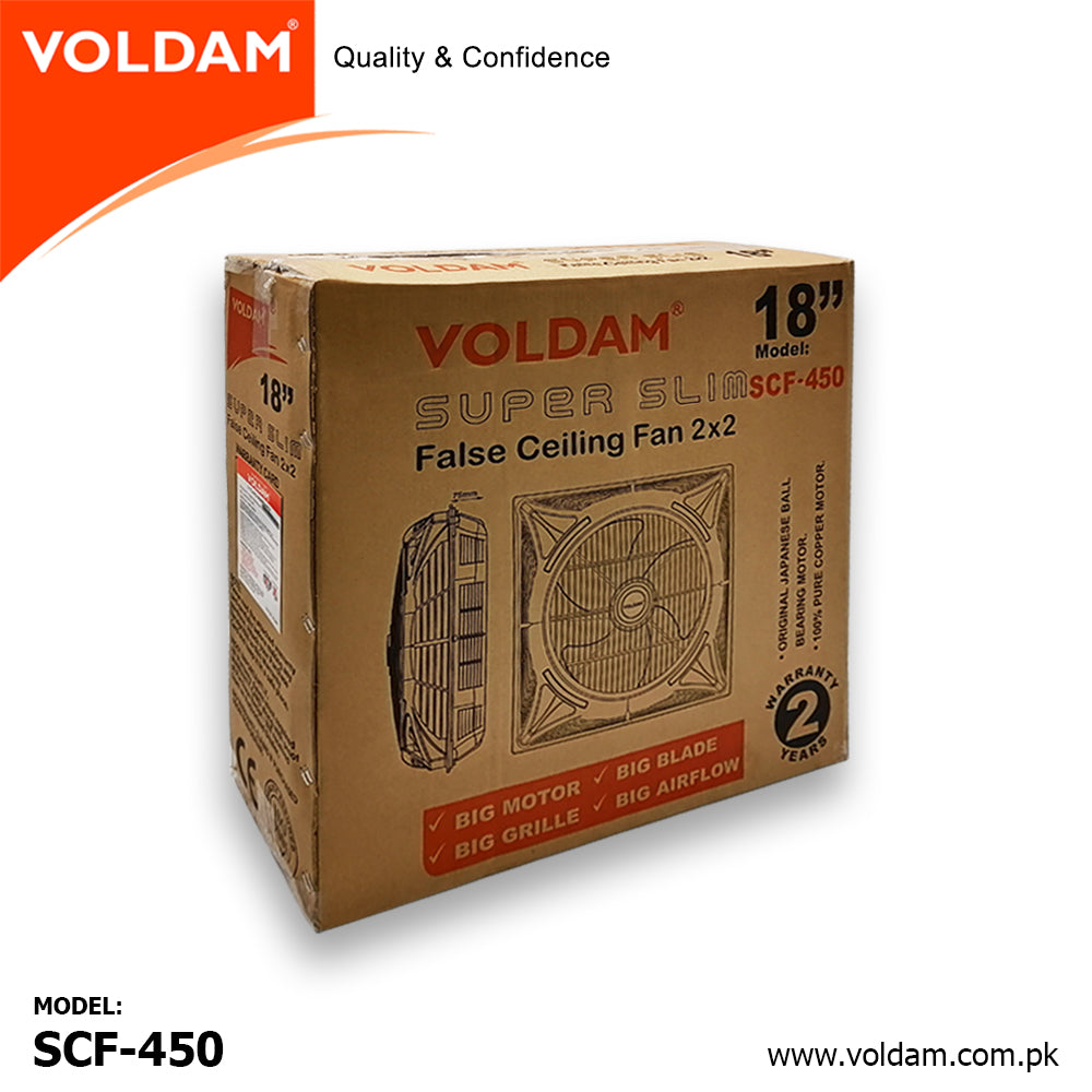 Voldam Cassette Type Ceiling Fan