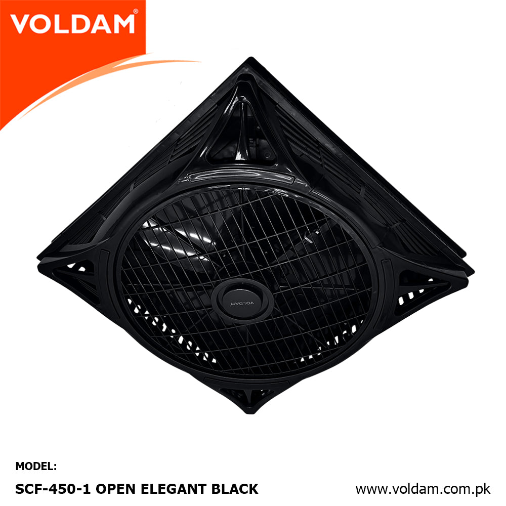 Voldam Innovative European Design Ceiling Fan 18" Open (Inverter 30 watts)