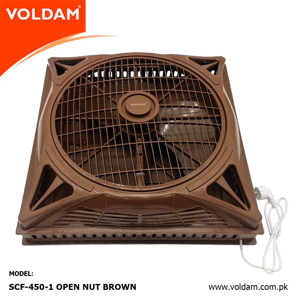 Voldam Innovative European Design Ceiling Fan 18" Open (Inverter 30 watts)