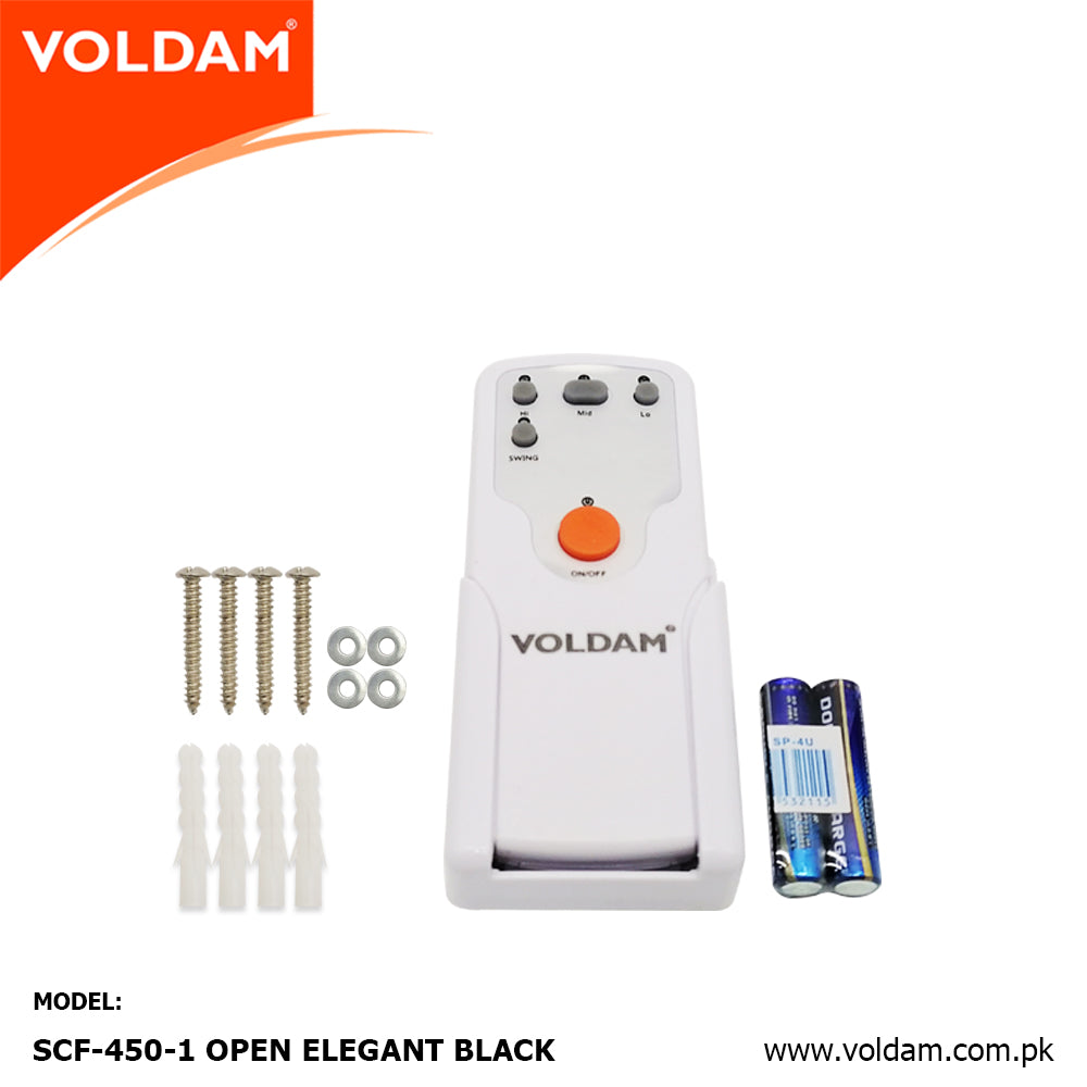 Voldam Innovative European Design Ceiling Fan 18" Open (Inverter 30 watts)