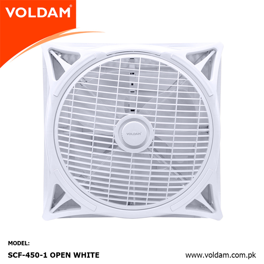 Voldam Innovative European Design Ceiling Fan 18" Open (Inverter 30 watts)