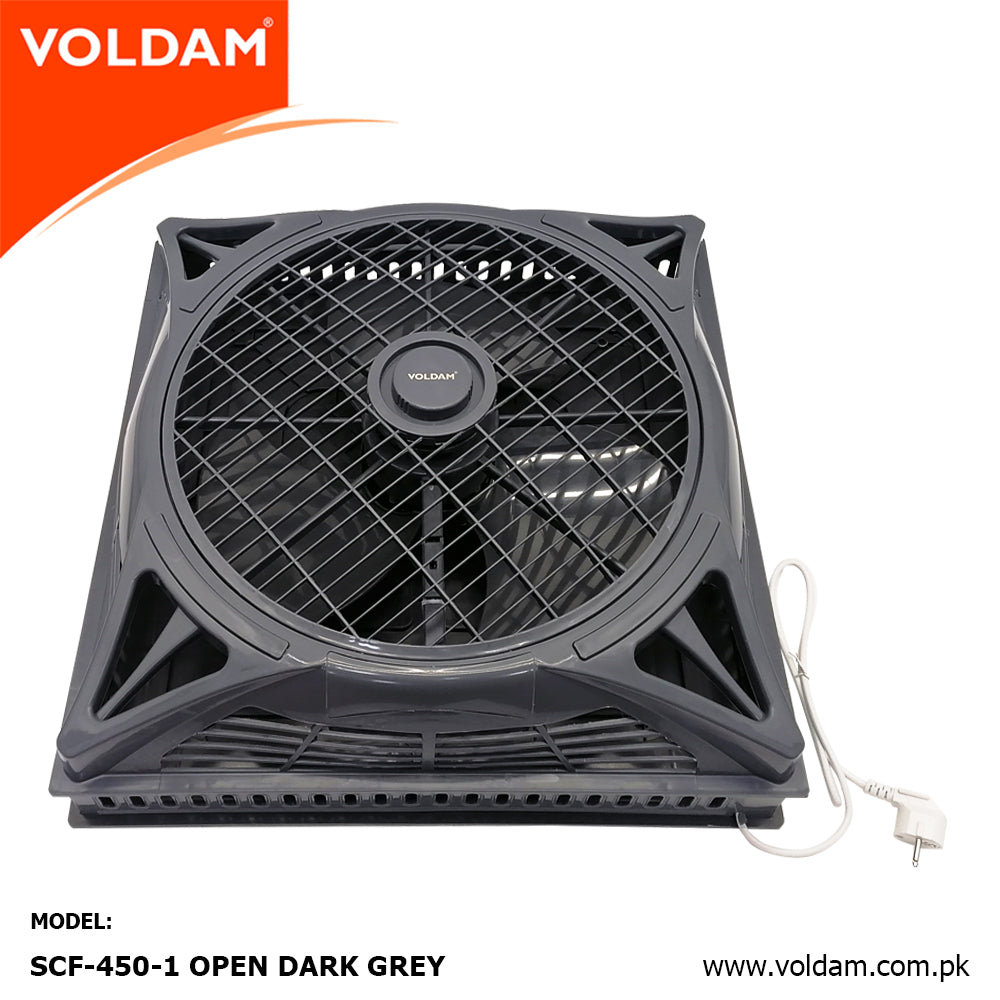 Voldam Innovative European Design Ceiling Fan 18" Open (Inverter 30 watts)