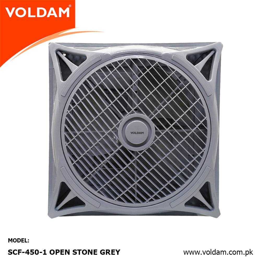 Voldam Innovative European Design Ceiling Fan 18" Open (Inverter 30 watts)