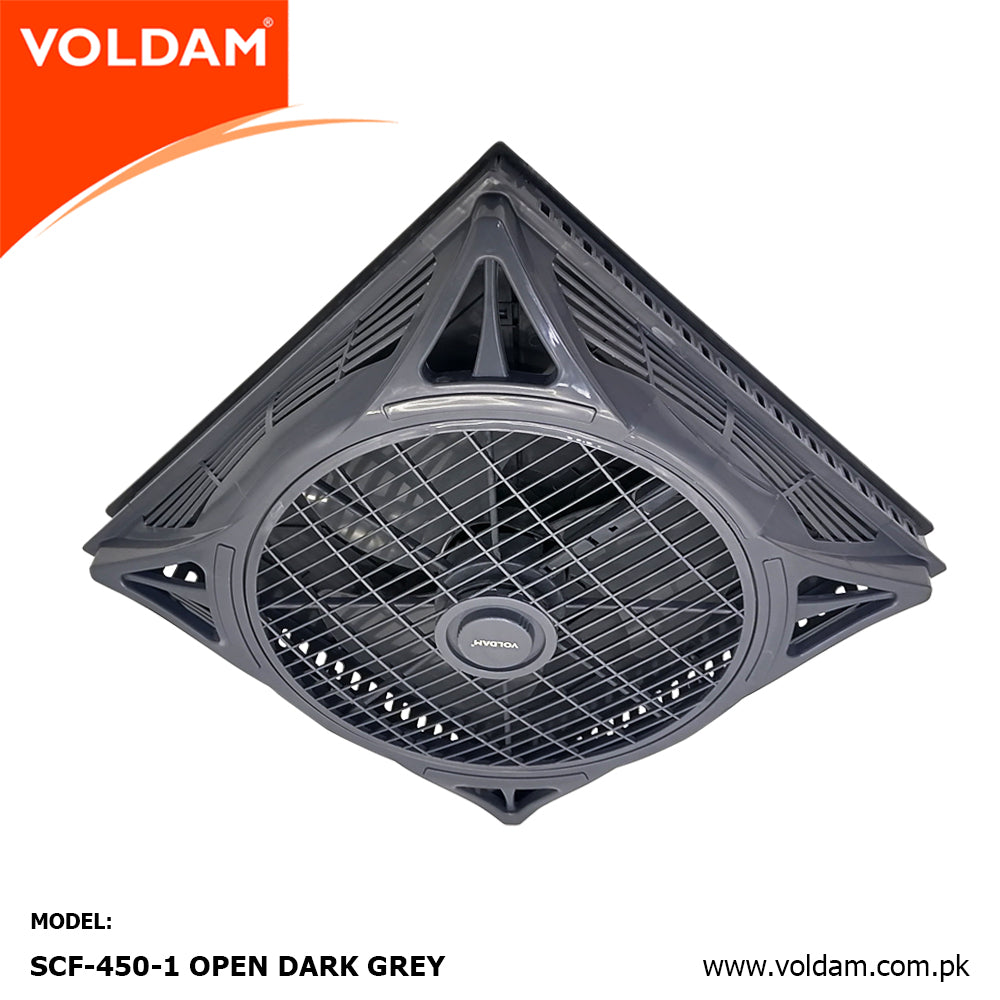 Voldam Innovative European Design Ceiling Fan 18" Open (Inverter 30 watts)