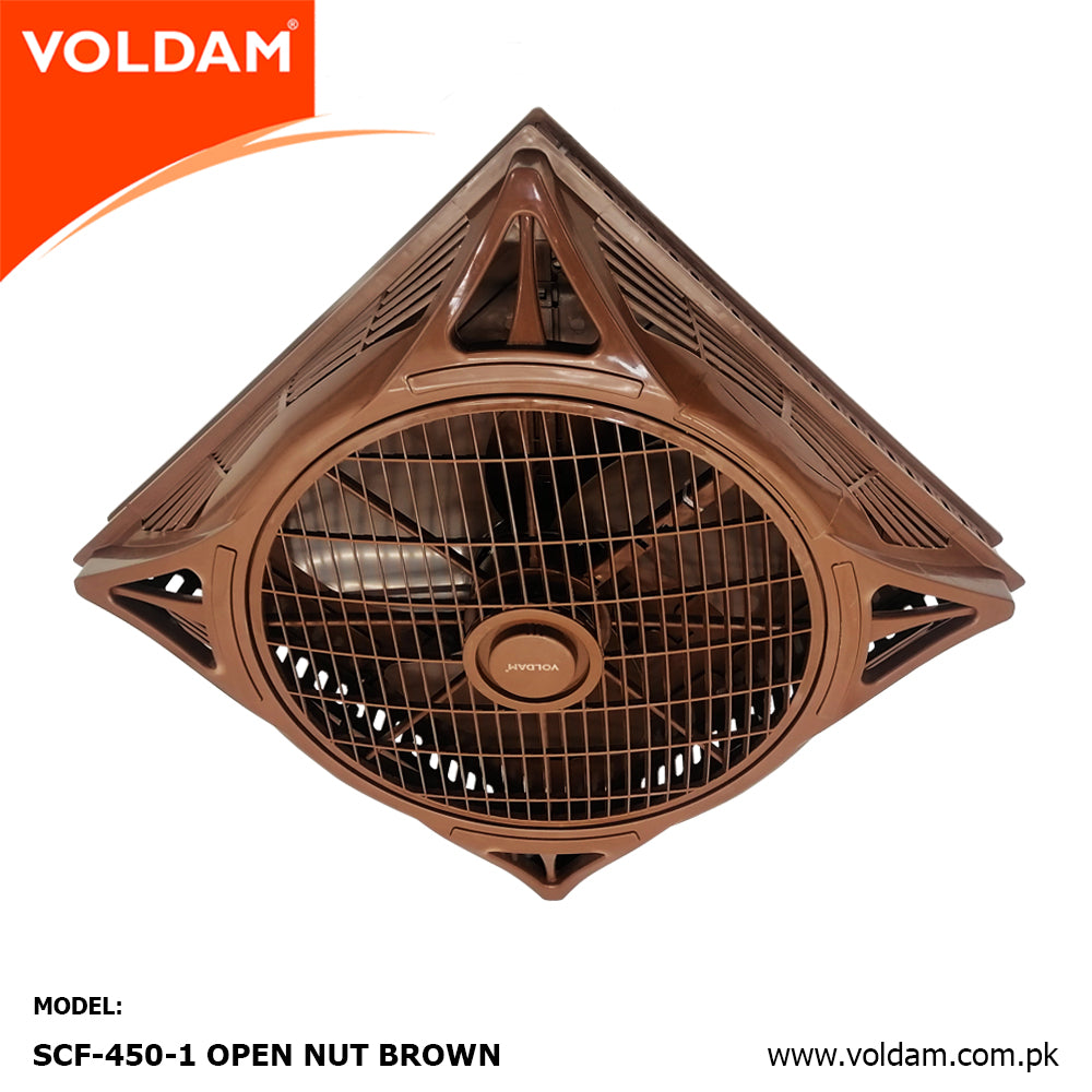 Voldam Innovative European Design Ceiling Fan 18" Open (Inverter 30 watts)
