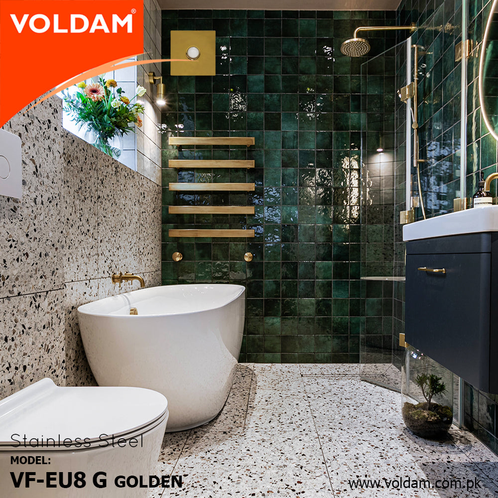 Voldam European Design Exhaust Fan Golden SS