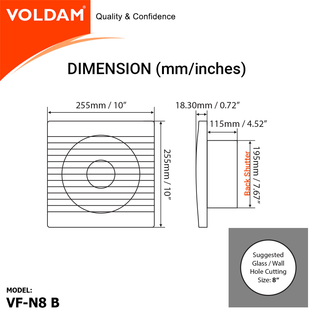 Voldam Exhaust Fans in Pakistan