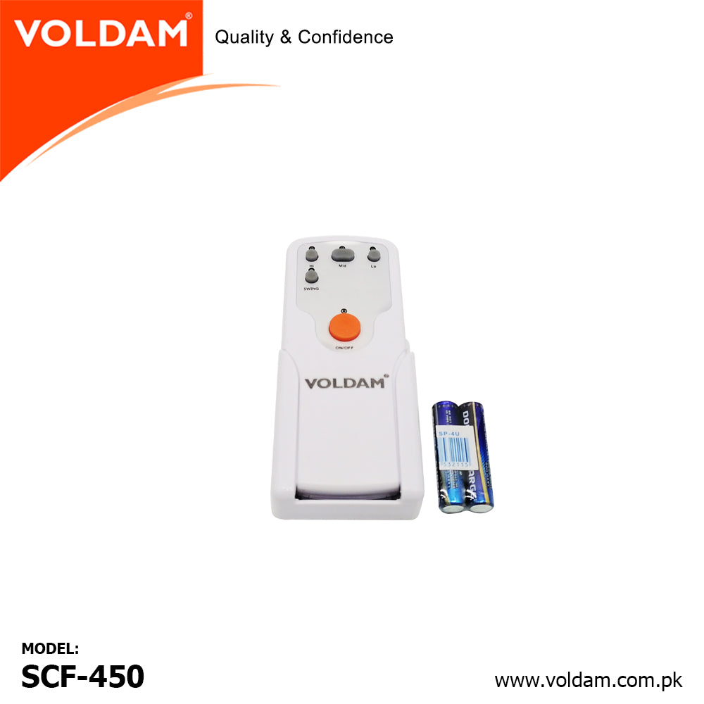 Voldam False Ceiling Fan Remote Control