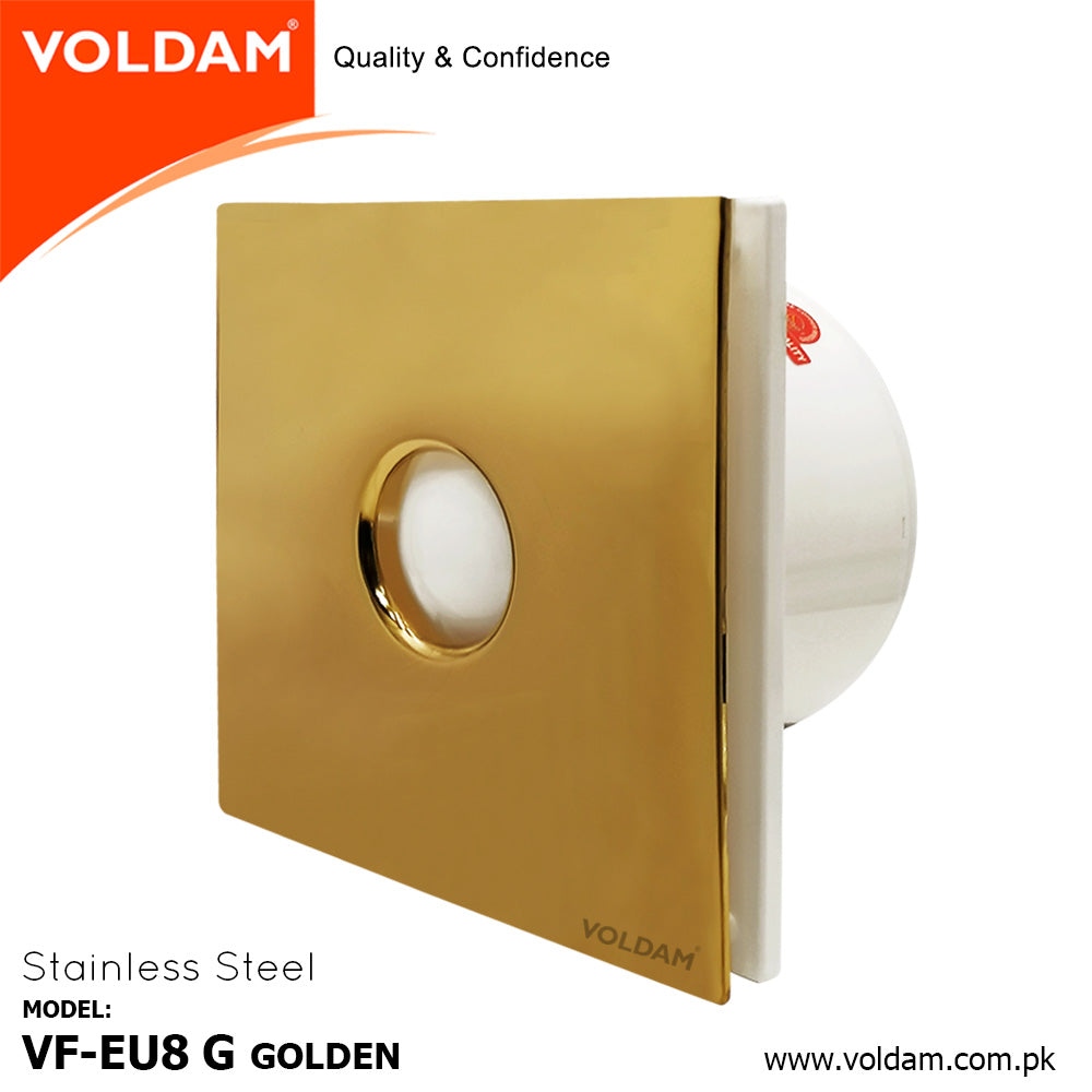 Voldam European Design Exhaust Fan Golden SS