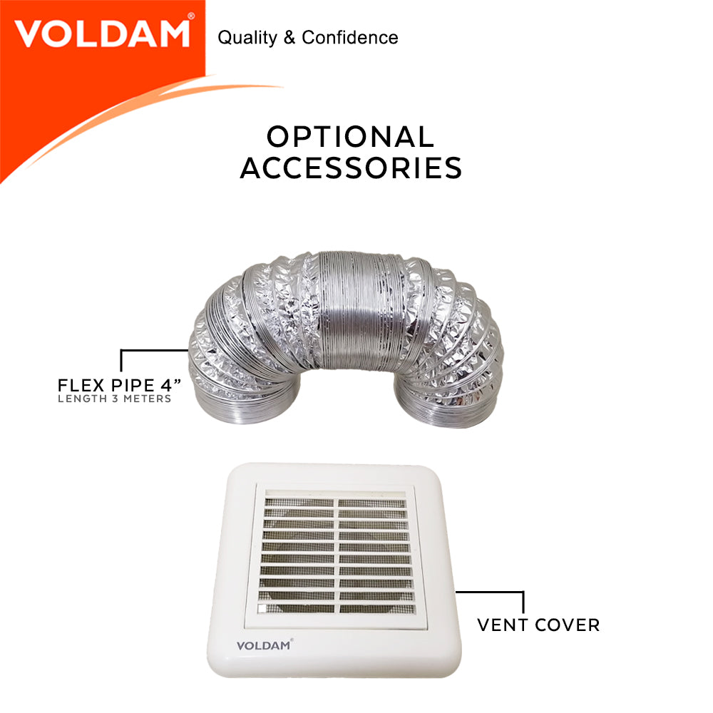 Voldam Ceiling Mount Exhaust Fan BT