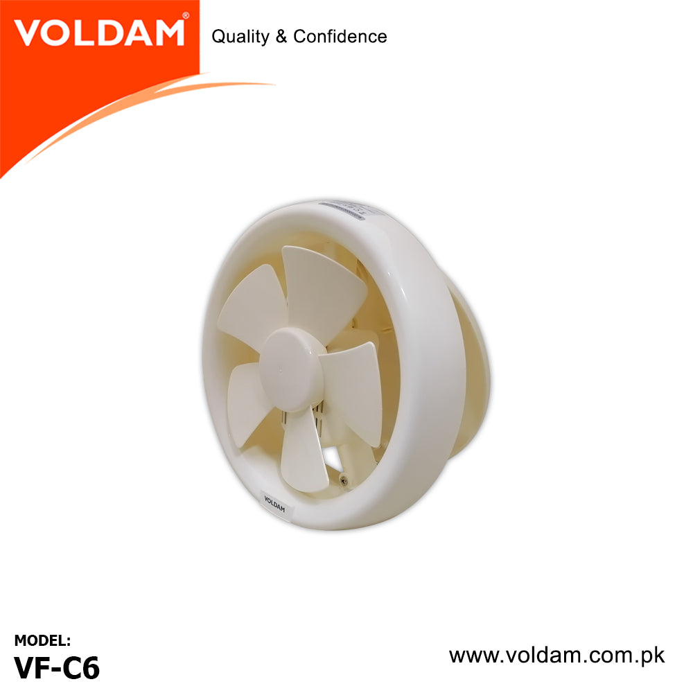 voldam window glass exhaust fan