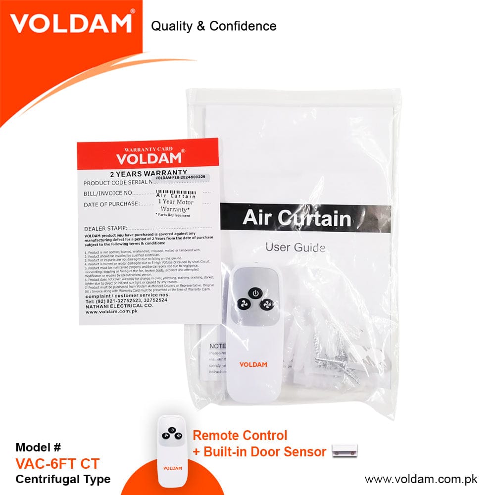 Voldam Air Curtain Centrifugal Type 18 MS