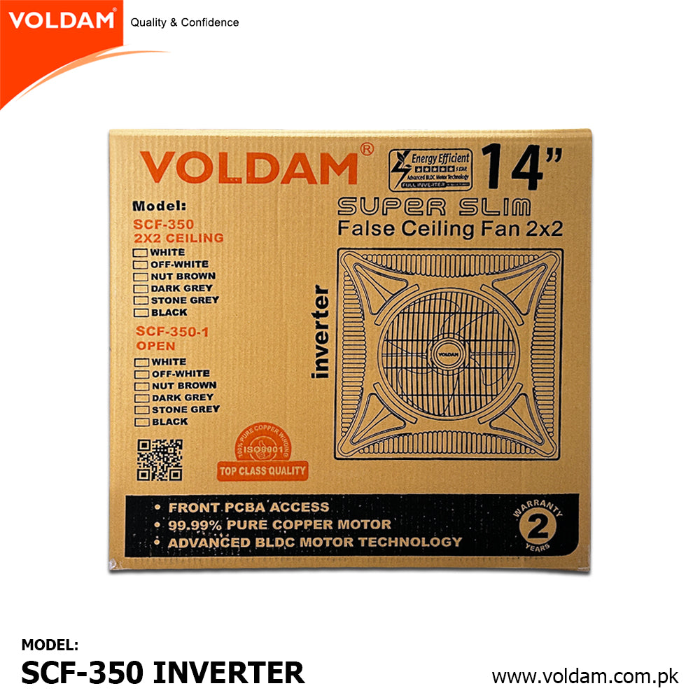 Voldam False Ceiling Fan Inverter 14 inch