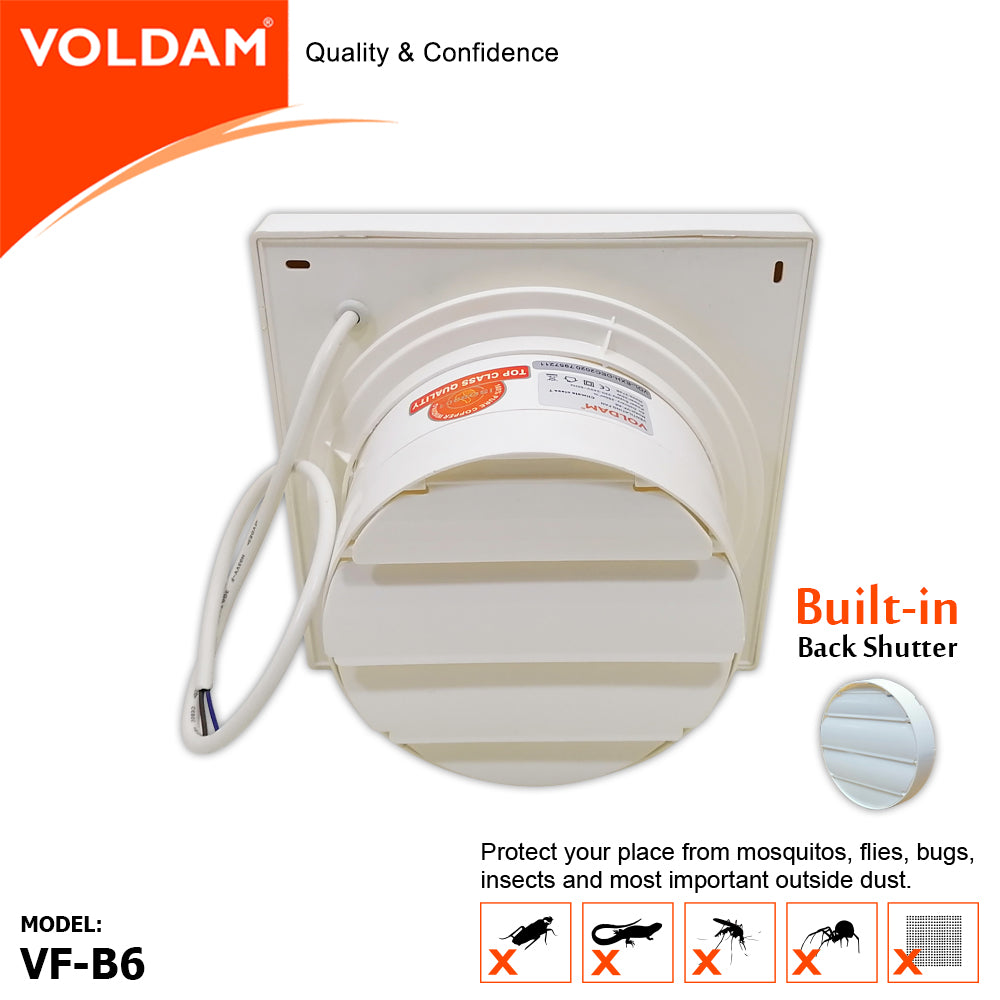 Voldam bathroom exhaust fan