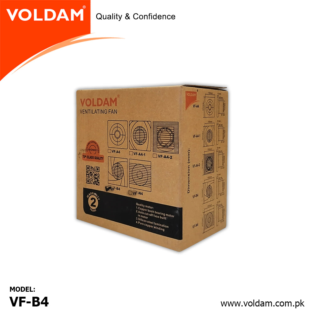 Voldam Ultra Thin Panel Exhaust Fan