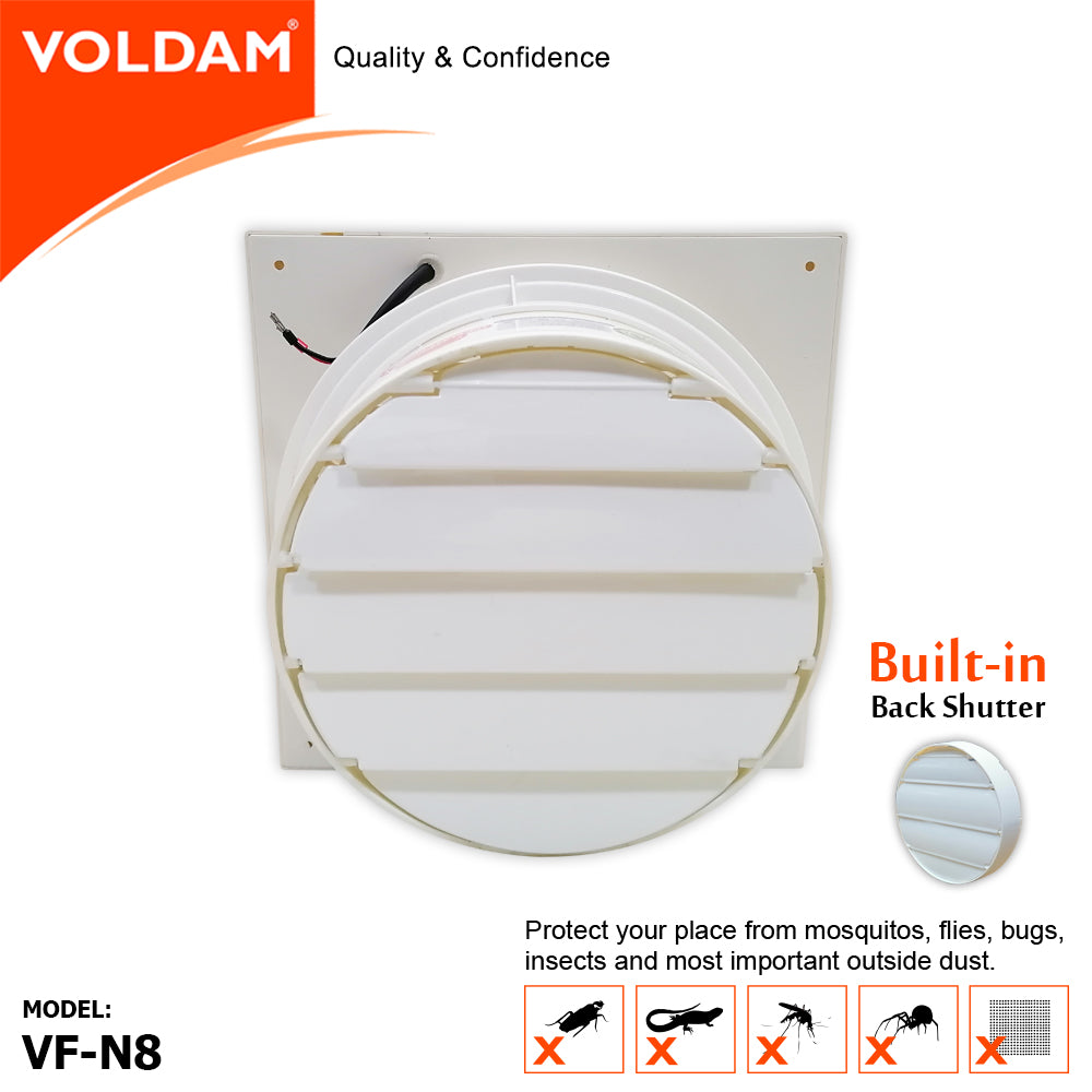 Voldam Slim, Unique & Stylish Exhaust Fan