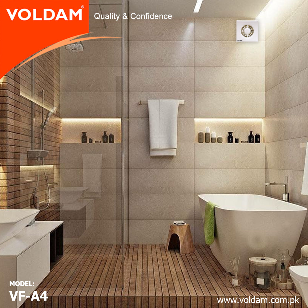 Voldam Fabulous Design Wall and Glass Exhaust Fan
