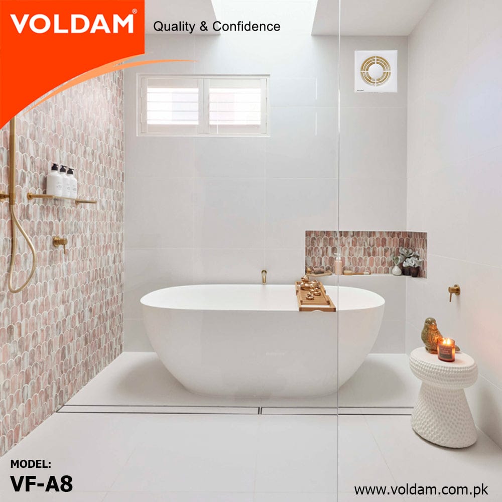 Voldam Fabulous Design Wall and Glass Exhaust Fan