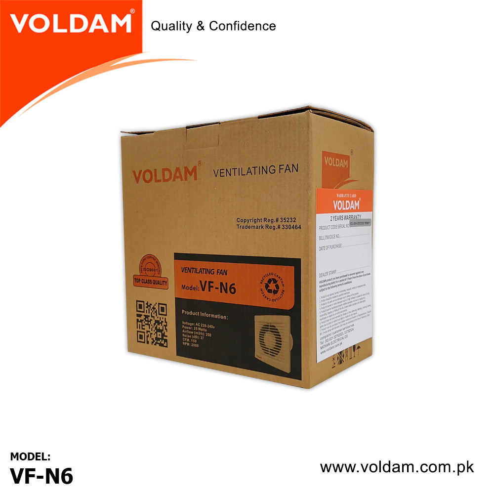 Voldam Slim, Unique & Stylish Exhaust Fan