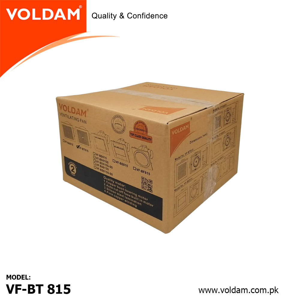 Voldam Ceiling Mount Exhaust Fan BT