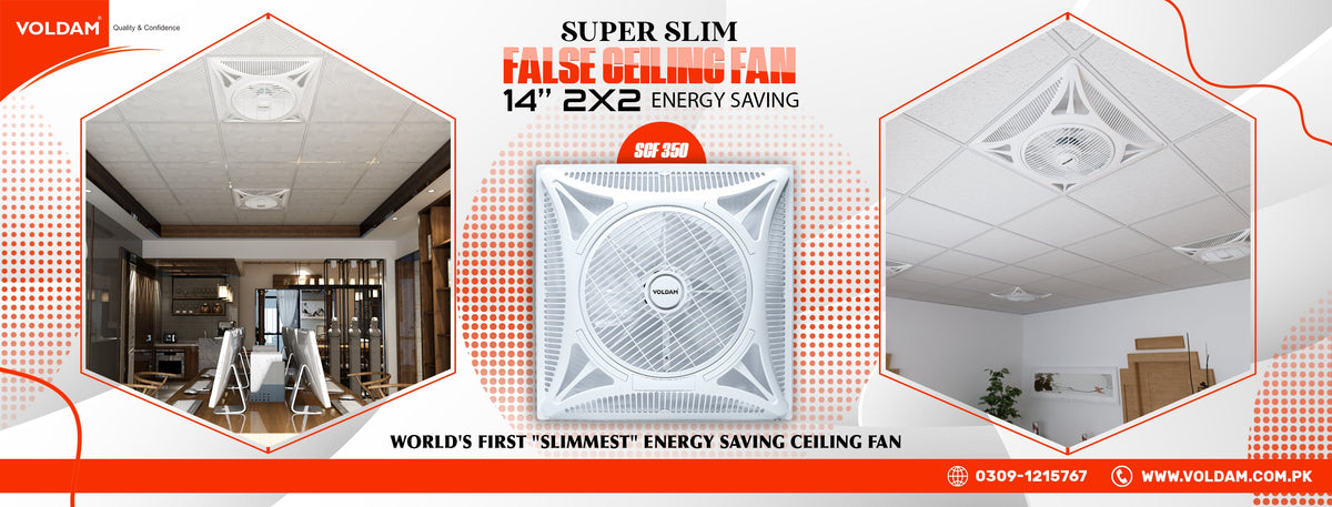 The founder of False Ceiling Fans in Pakistan – VOLDAM