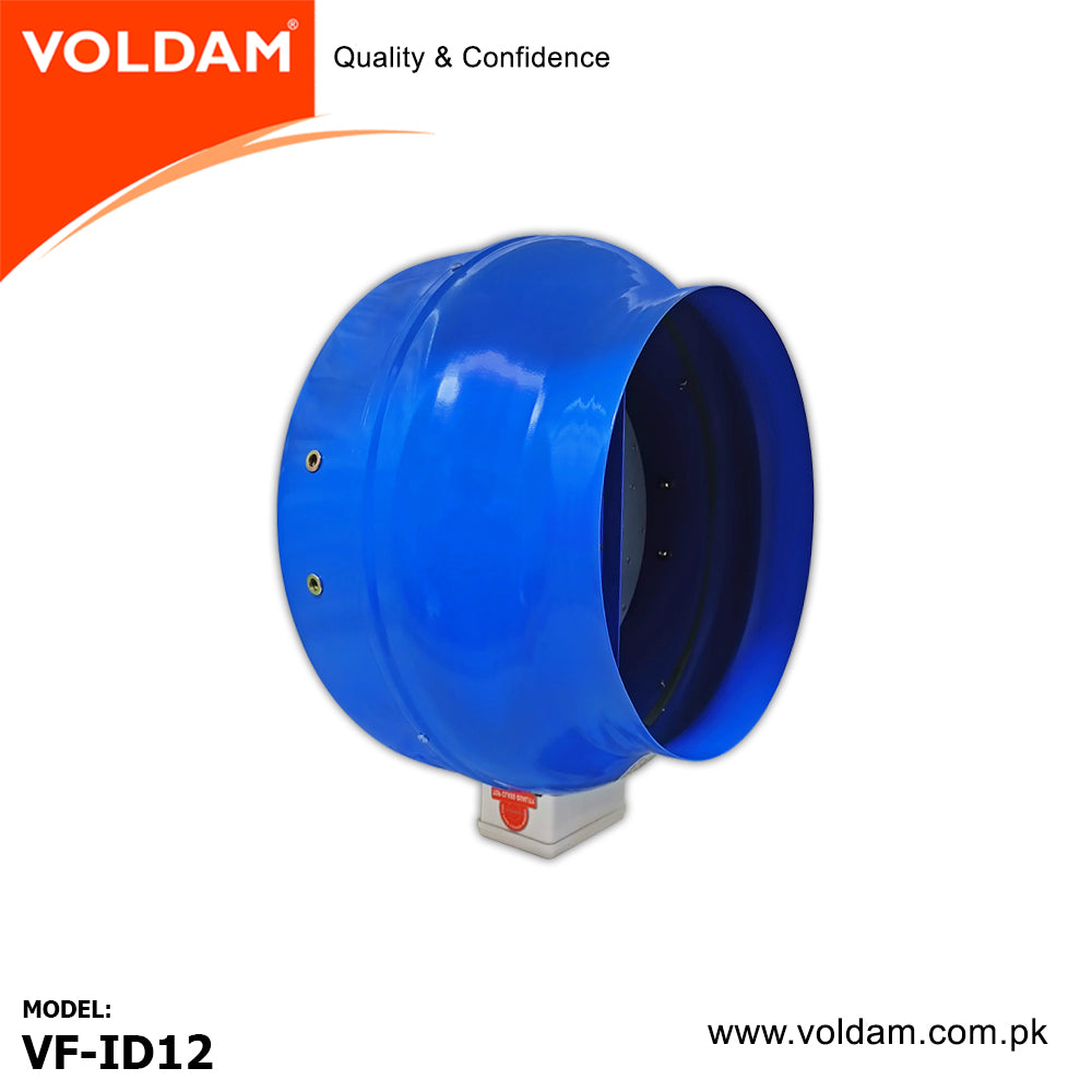 Voldam Centrifugal In-Line Duct Fan