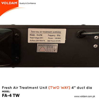 Voldam Fresh Air Treatment Unit (Two Way)