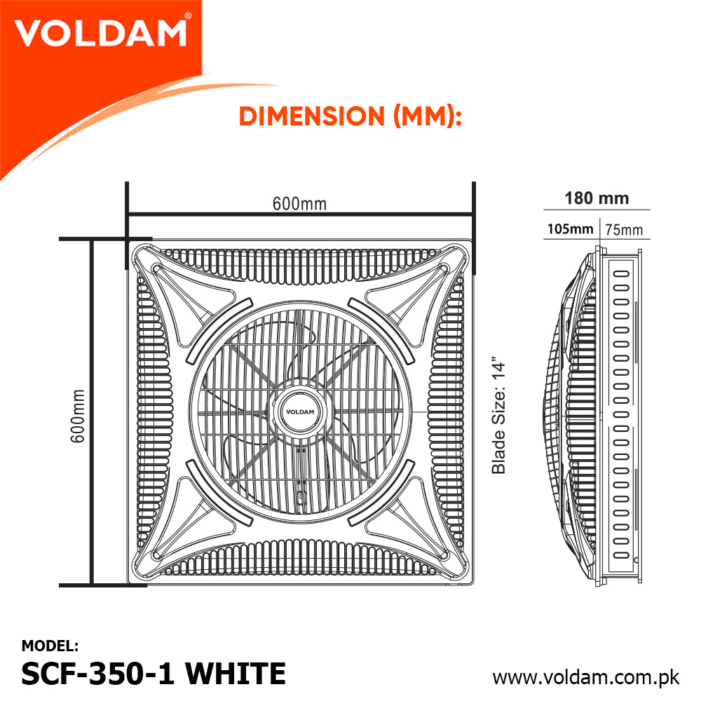 Voldam Ceiling Fan Design 14