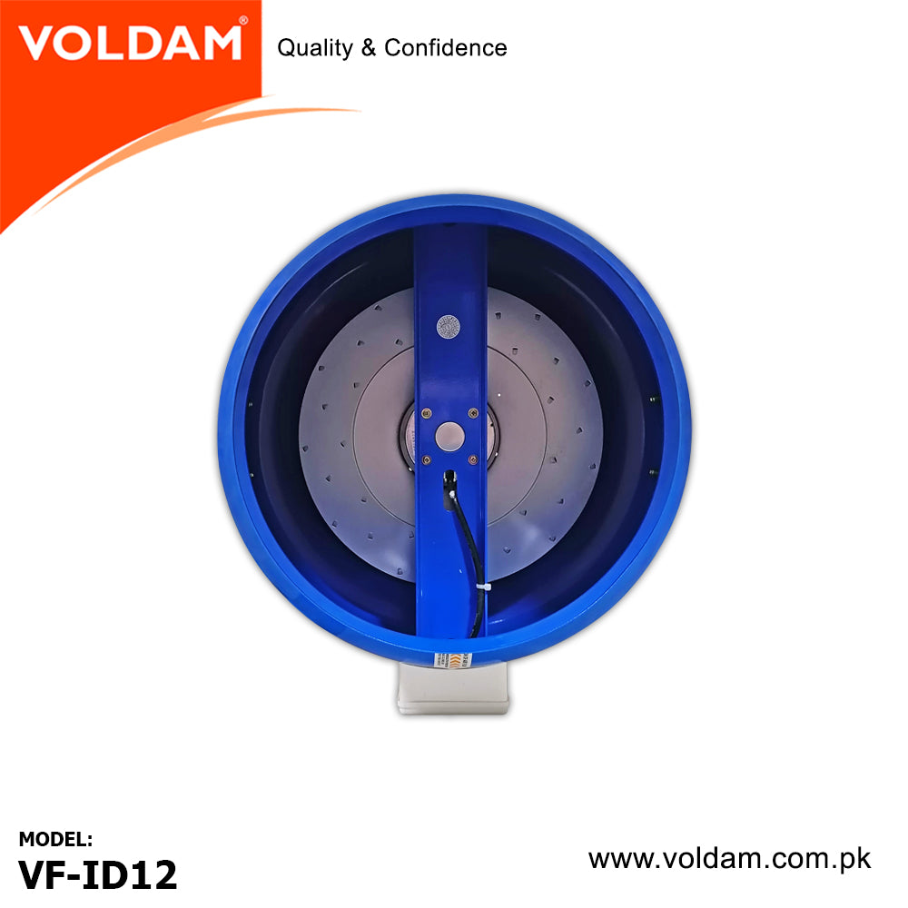 Voldam Centrifugal In-Line Duct Fan