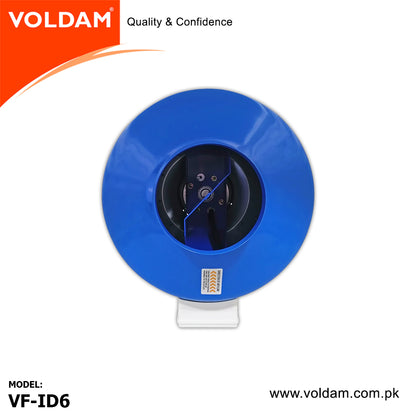 Voldam Centrifugal In-Line Duct Fan