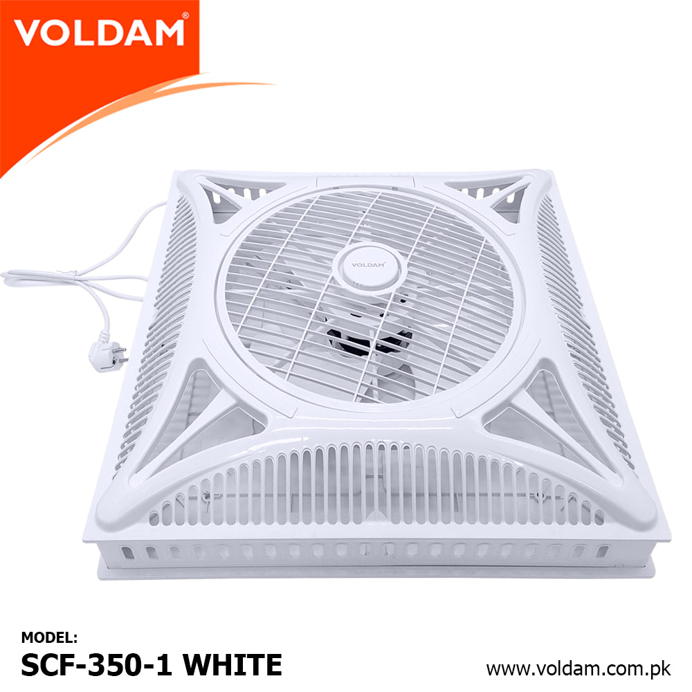 Voldam False Ceiling Fan 14 inch open