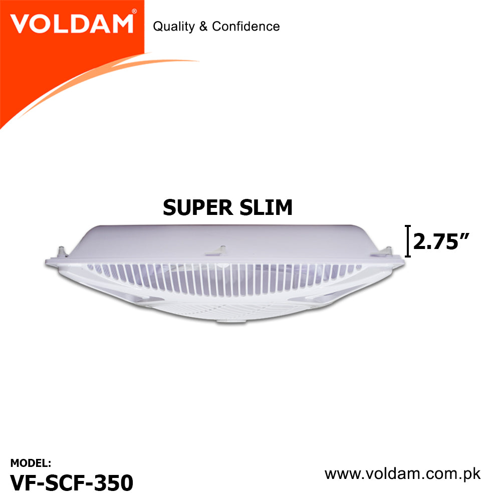 Voldam Slim False Ceiling Fan