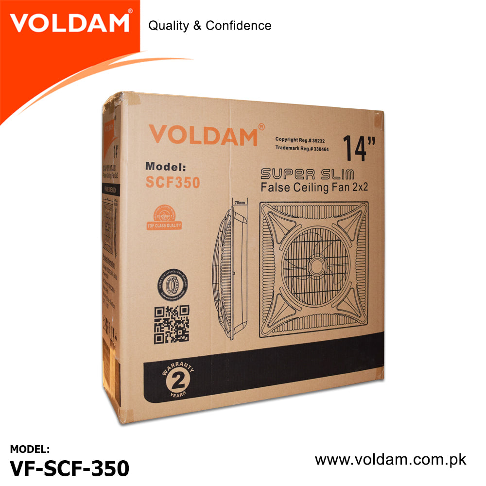 Voldam Super Slim False Ceiling Fan