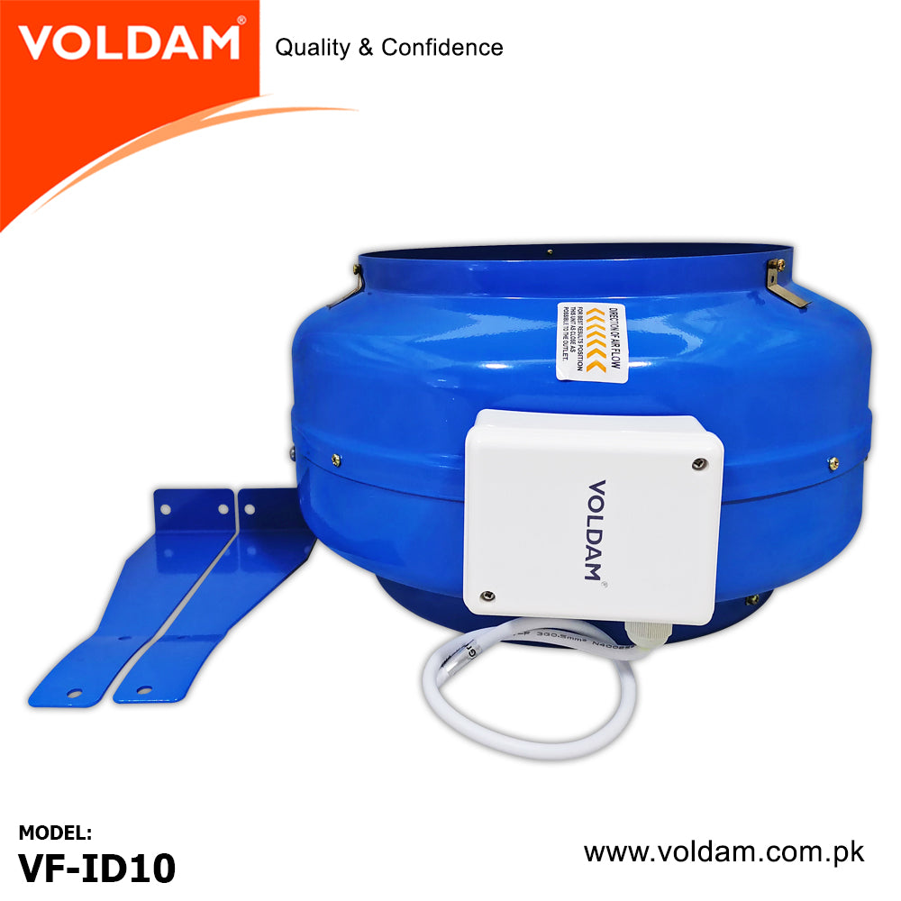 Voldam Centrifugal In-Line Duct Fan