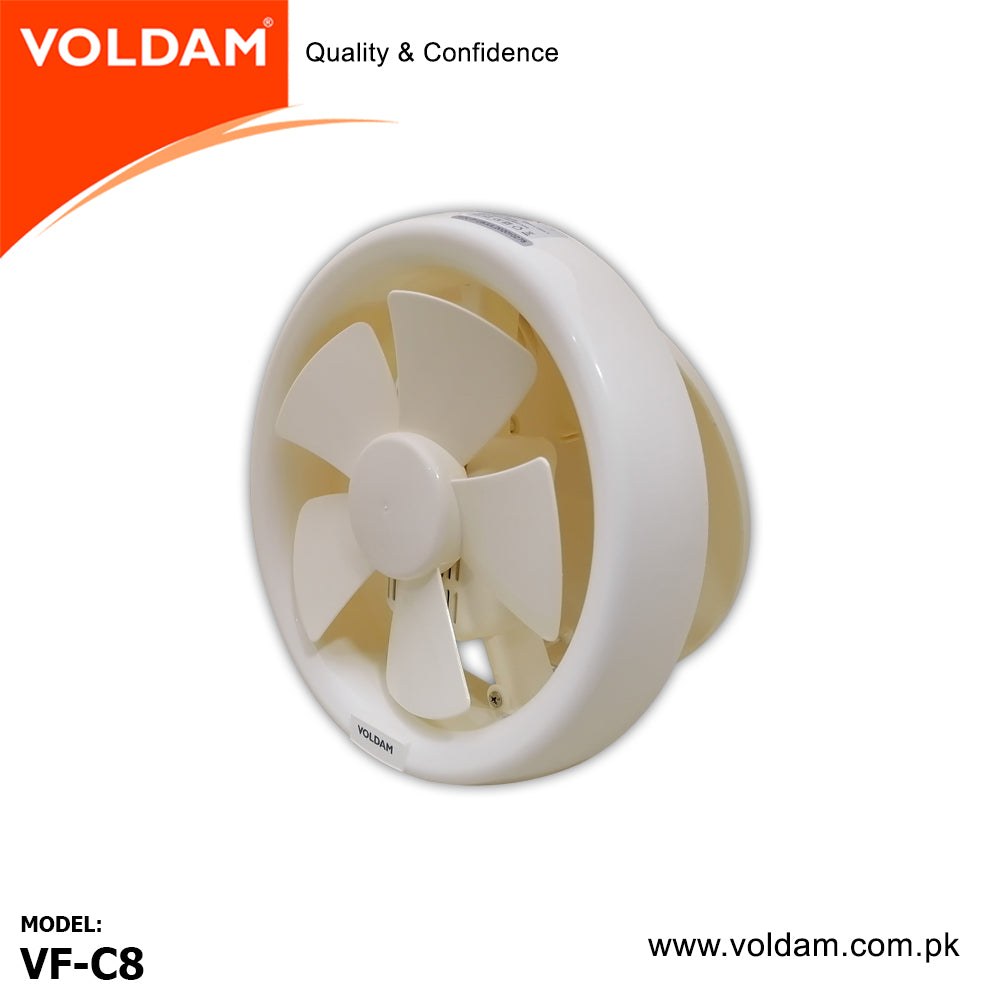 Voldam Window Glass Exhaust Fan - ECO Motor